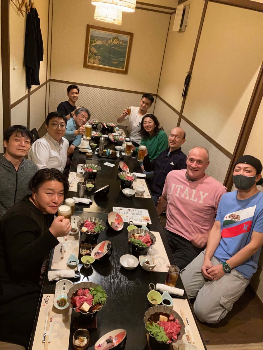 Nova Japan team dinner