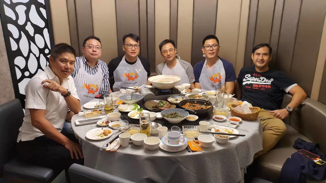 Nova Singapore team dinner